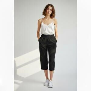 Honors Intimates White Satin Camisole Tank Top - Size Small